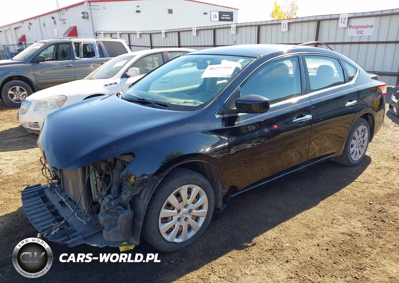 2013 Nissan Sentra Sv VIN:3N1AB7APXDL676048 - 2