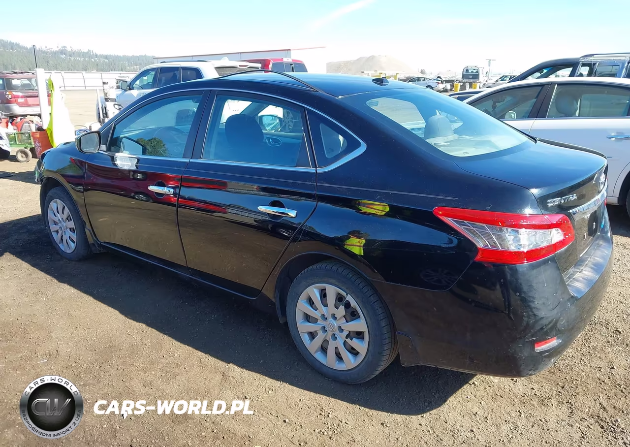 2013 Nissan Sentra Sv VIN:3N1AB7APXDL676048 - 3