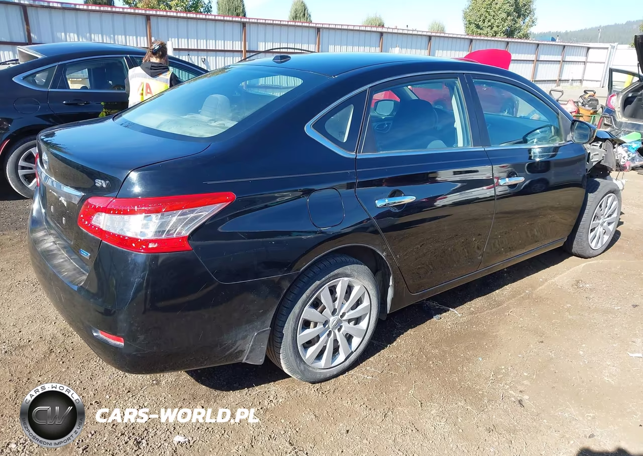 2013 Nissan Sentra Sv VIN:3N1AB7APXDL676048 - 4