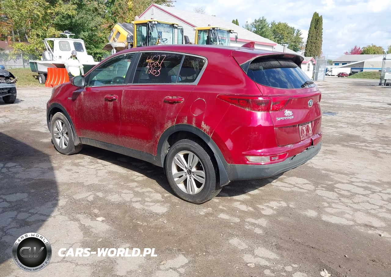 2018 Kia Sportage Lx VIN:KNDPMCAC7J7446989 - 3