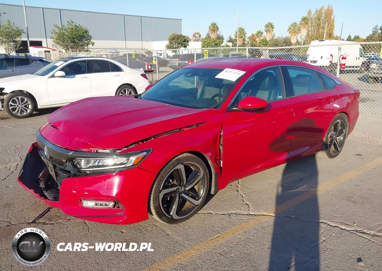 2019 Honda Accord Sport VIN:1HGCV1F31KA165401 - 2