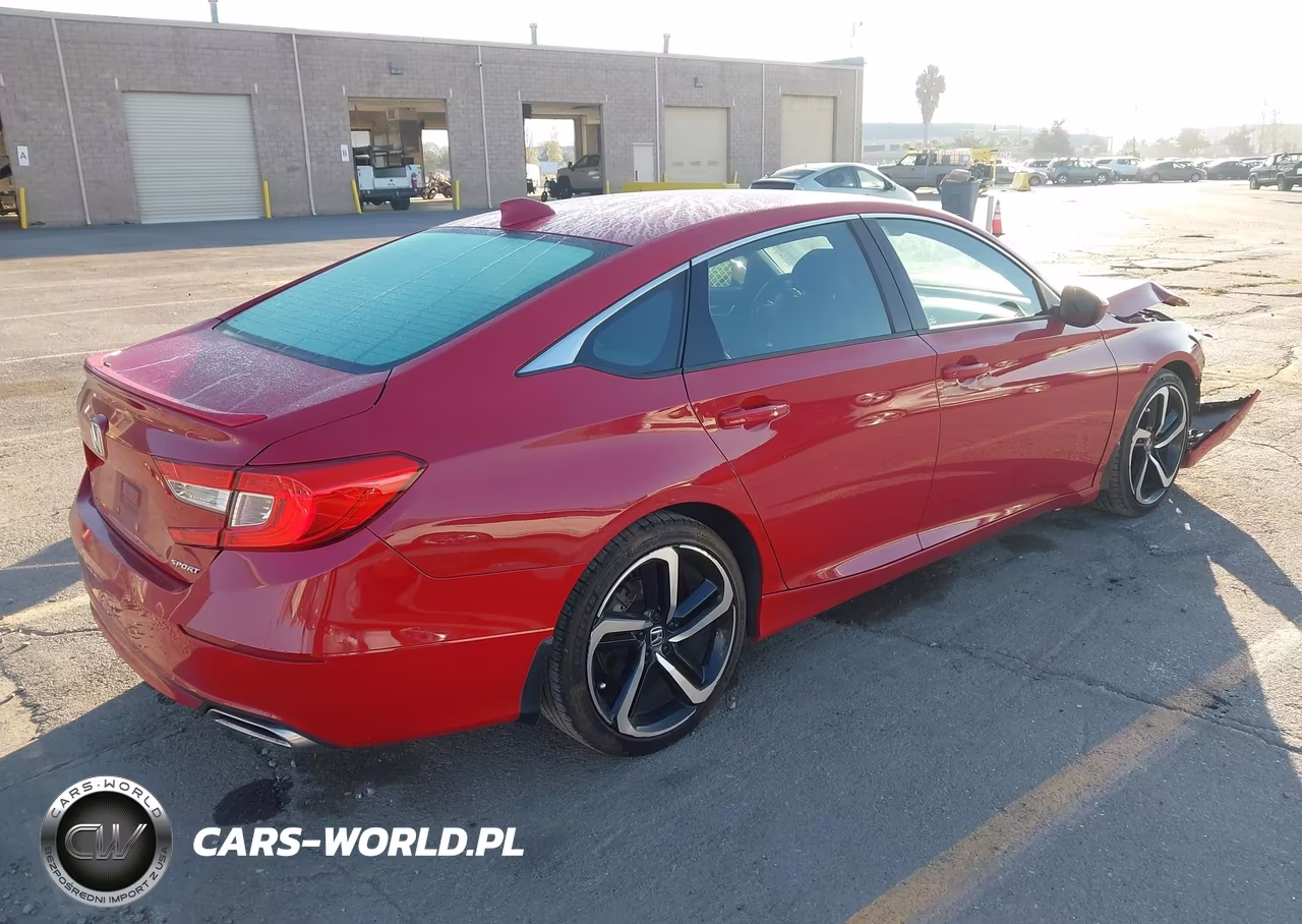 2019 Honda Accord Sport VIN:1HGCV1F31KA165401 - 4