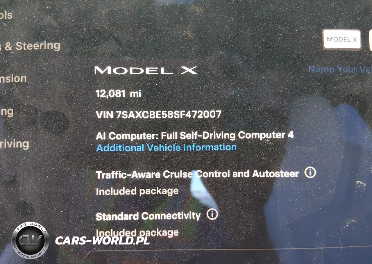 2025 Tesla Model X Long Range VIN:7SAXCBE58SF472007 - 7
