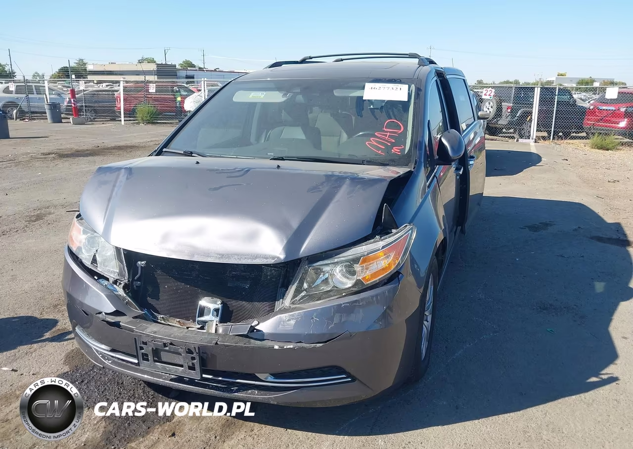 2016 Honda Odyssey Ex-L VIN:5FNRL5H6XGB147149 - 2