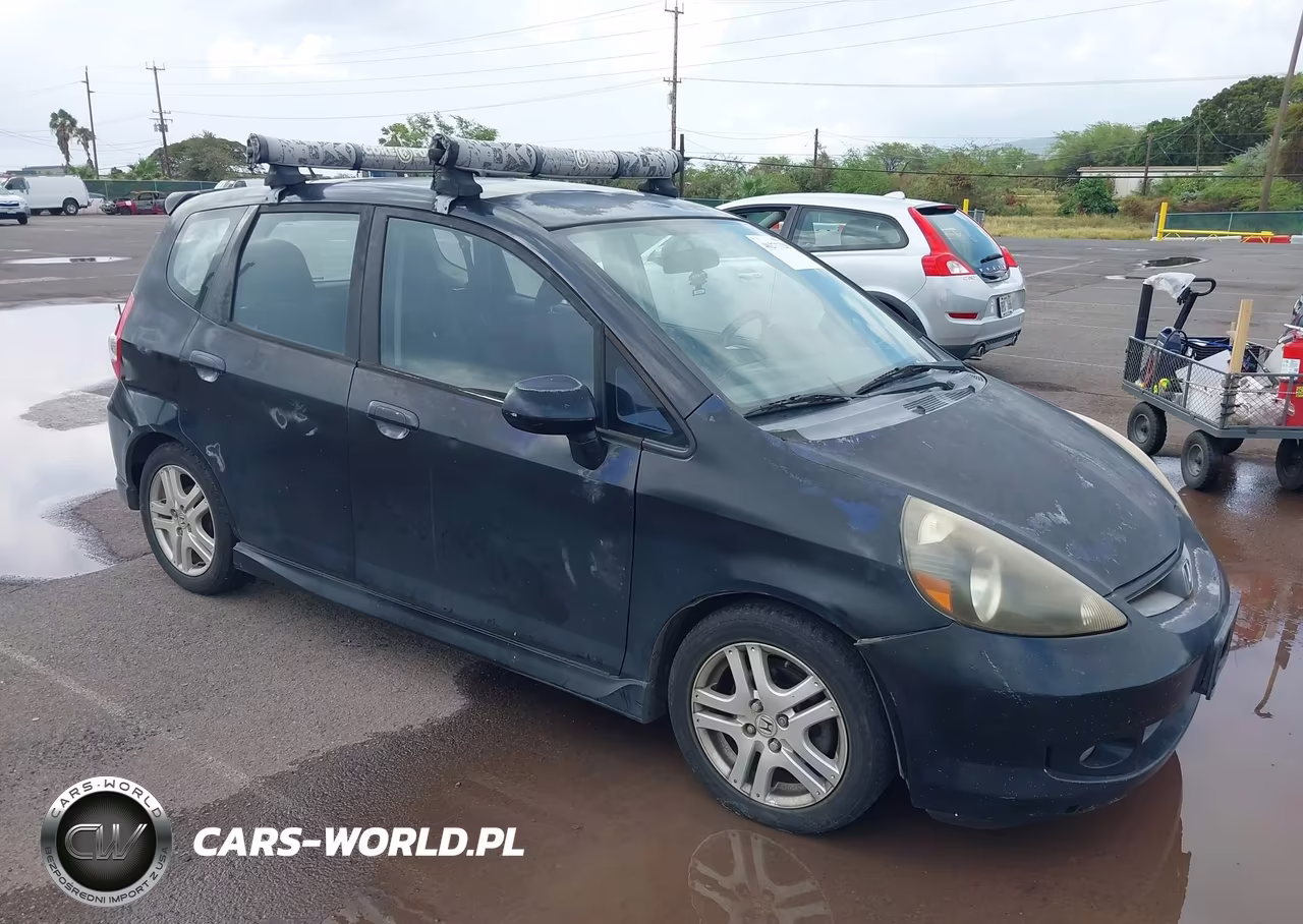 2007 Honda Fit Sport VIN:JHMGD38657S037541 - 1