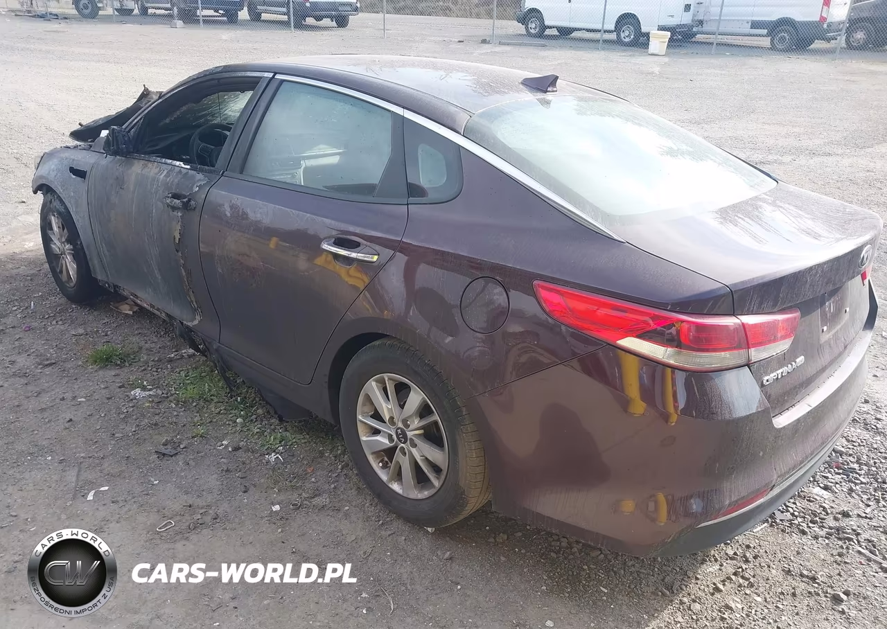 2018 Kia Optima Lx VIN:5XXGT4L31JG239317 - 3