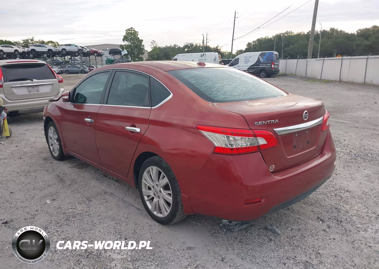 2015 Nissan Sentra Sl VIN:3N1AB7AP6FY341424 - 3