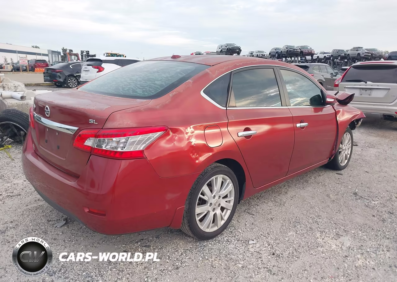 2015 Nissan Sentra Sl VIN:3N1AB7AP6FY341424 - 4