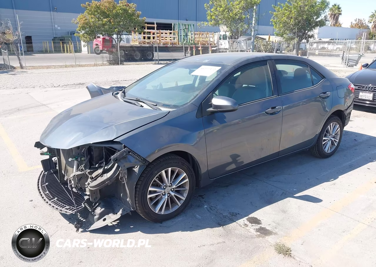 2015 Toyota Corolla Le Plus VIN:5YFBURHE1FP189600 - 2