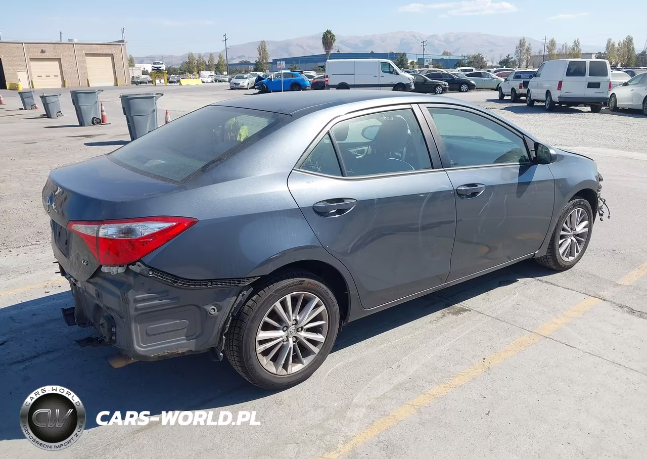 2015 Toyota Corolla Le Plus VIN:5YFBURHE1FP189600 - 4