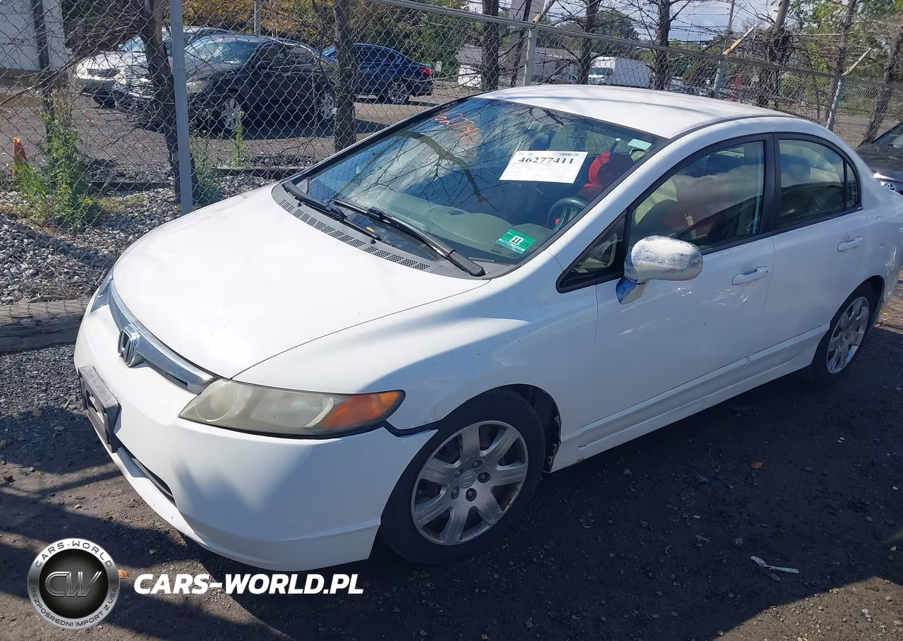 2007 Honda Civic Lx VIN:1HGFA16577L016691 - 4