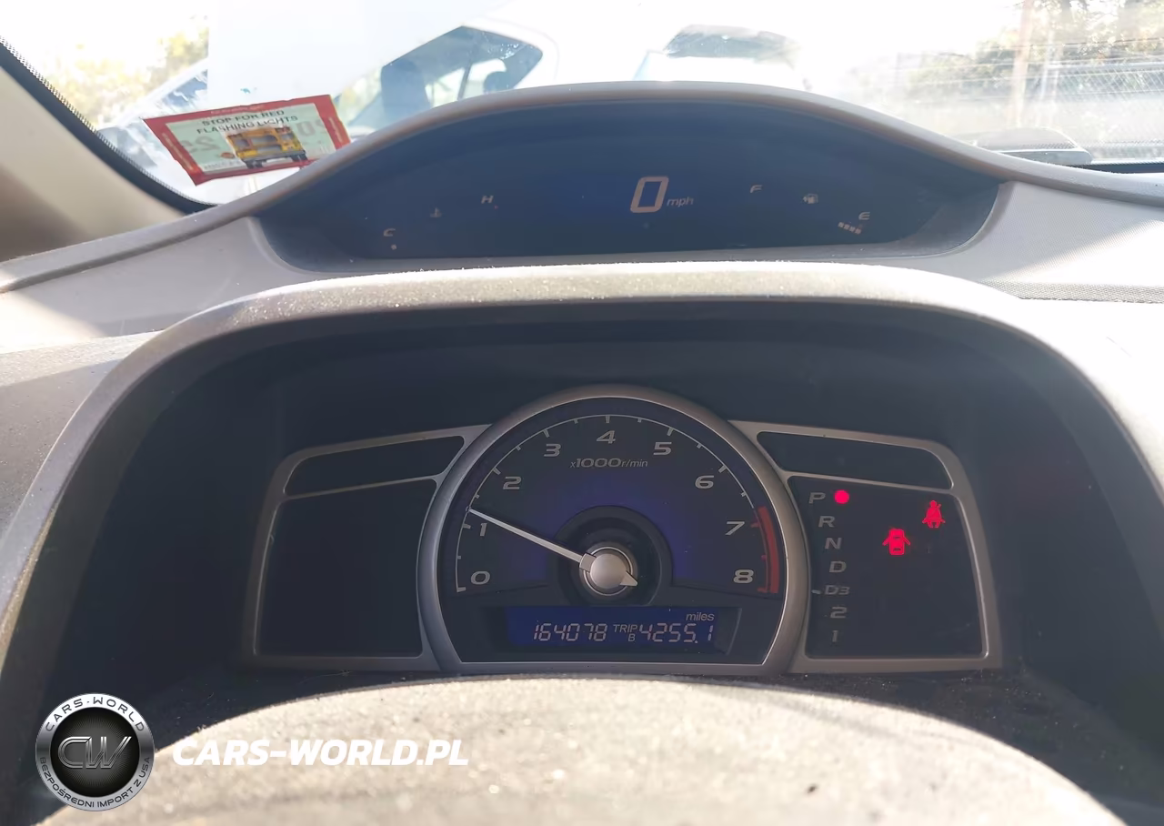 2007 Honda Civic Lx VIN:1HGFA16577L016691 - 7