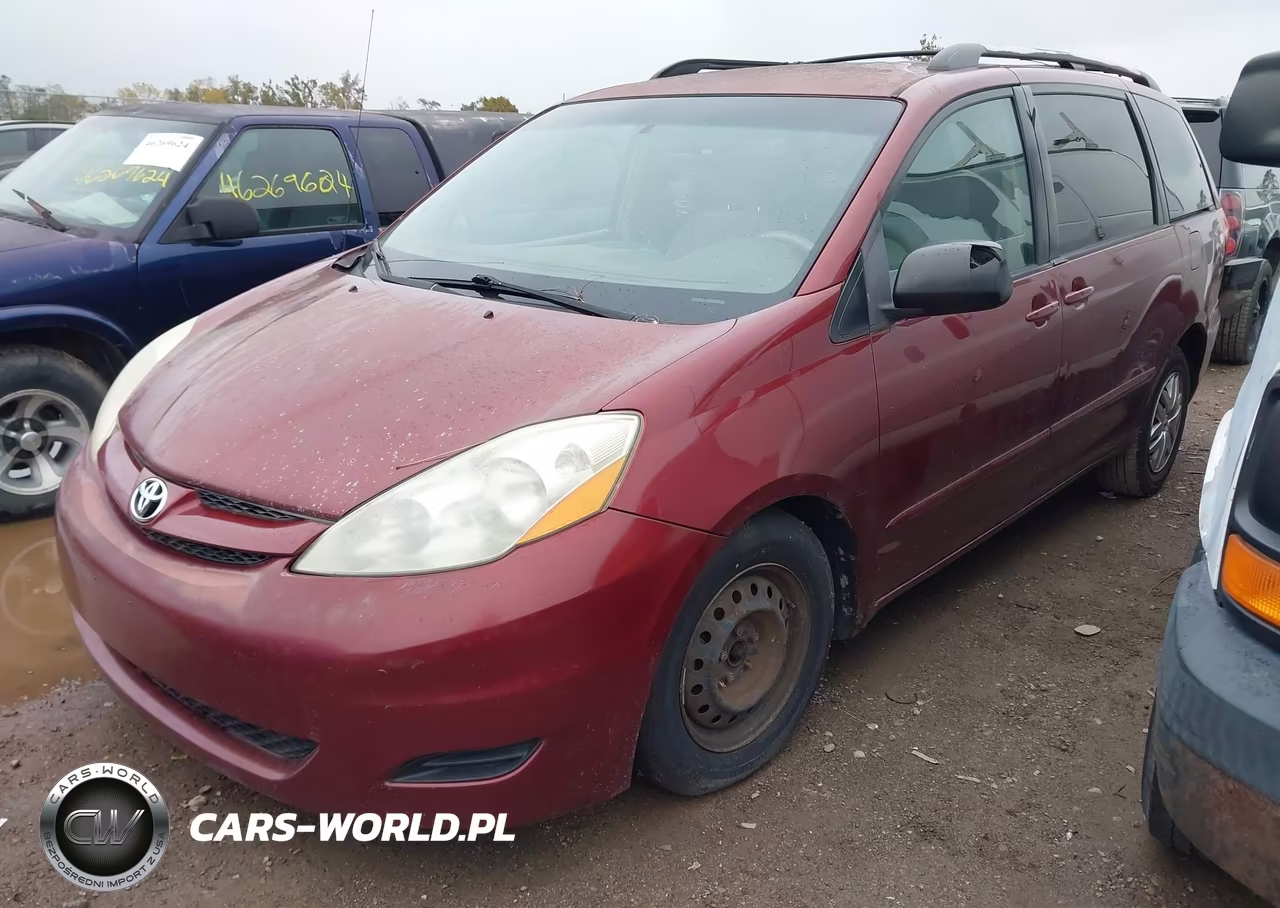 2008 Toyota Sienna Le VIN:5TDZK23C98S122707 - 2