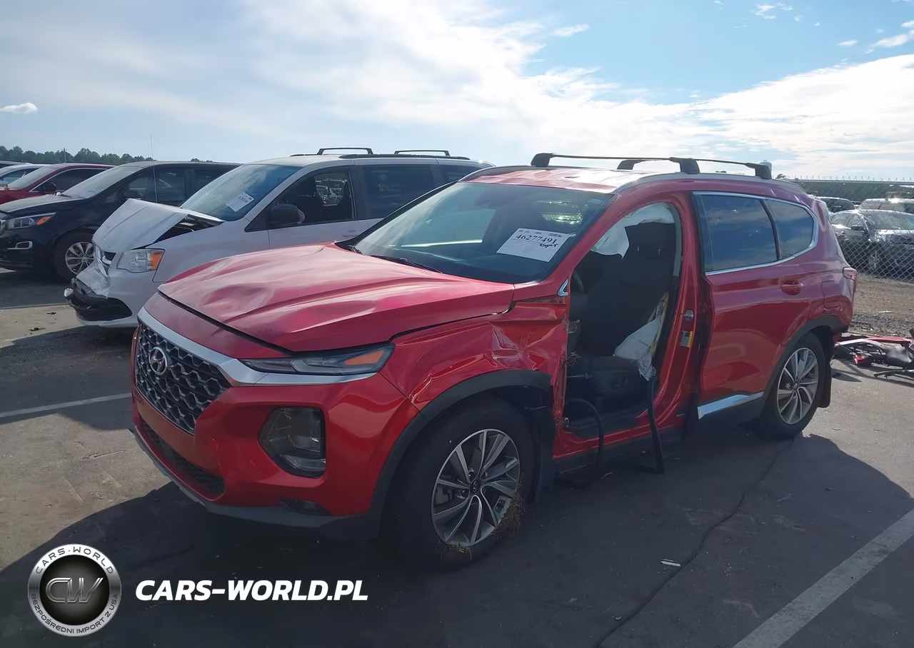 2020 Hyundai Santa Fe Sel VIN:5NMS33AD9LH249968 - 2