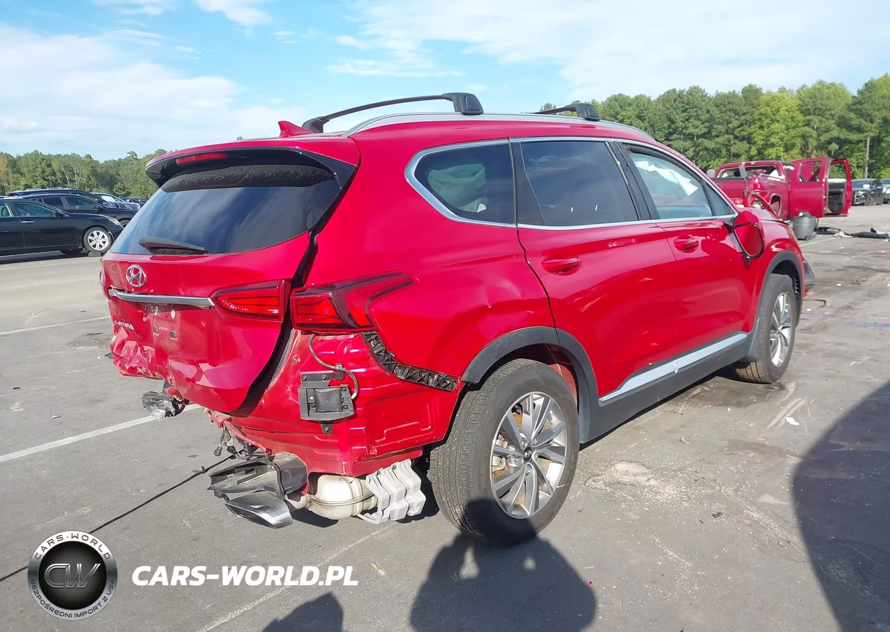 2020 Hyundai Santa Fe Sel VIN:5NMS33AD9LH249968 - 4