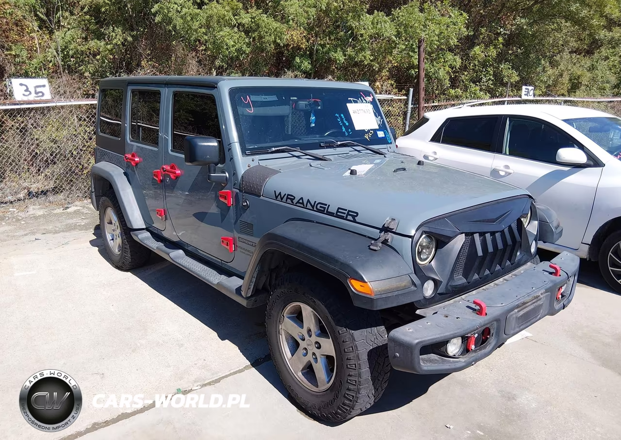 2015 Jeep Wrangler Unlimited Sport VIN:1C4BJWDG5FL537339 - 1