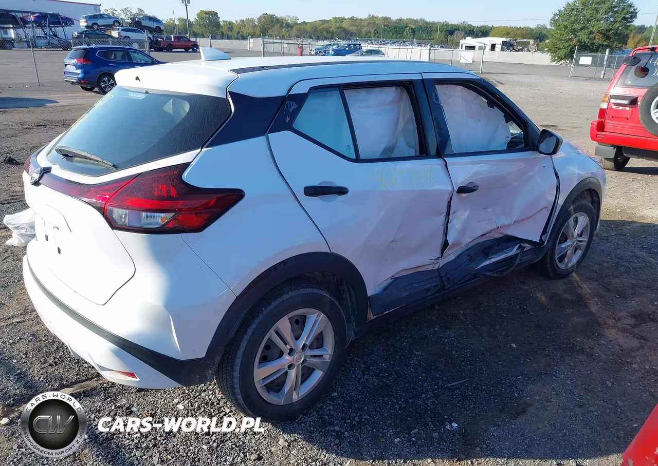 2022 Nissan Kicks S Xtronic Cvt VIN:3N1CP5BV4NL517765 - 4