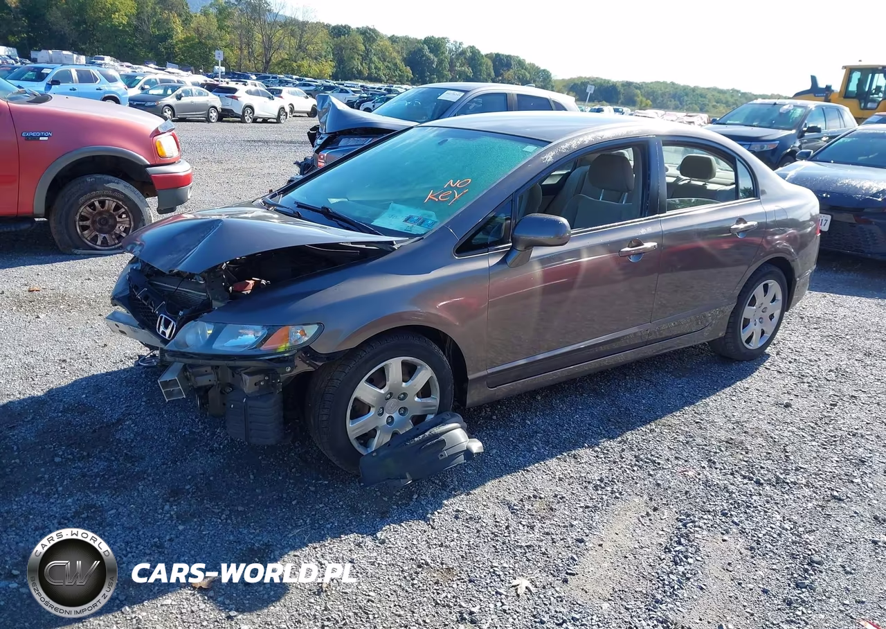2010 Honda Civic Lx VIN:2HGFA1F52AH501924 - 2