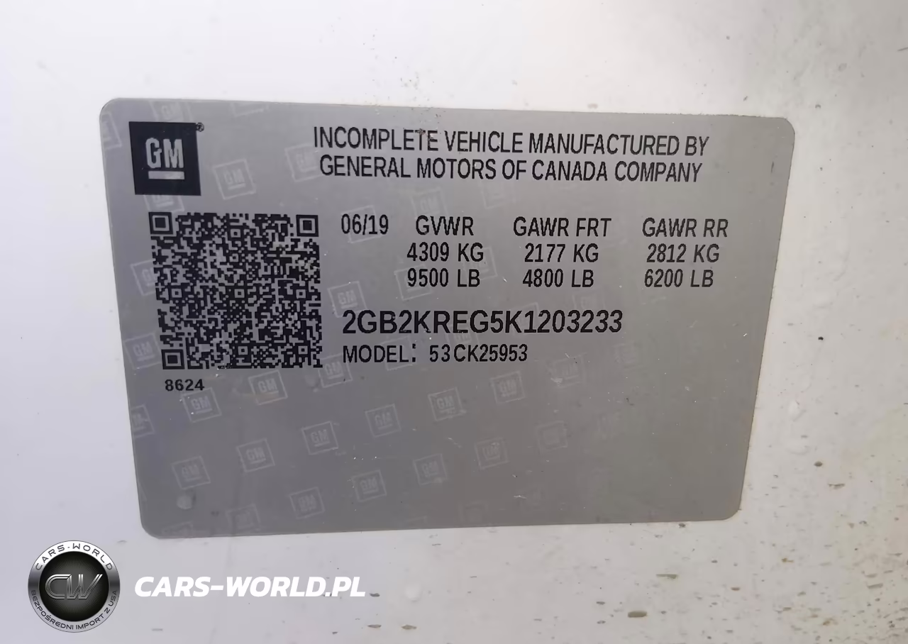 2019 Chevrolet Silverado 2500Hd Wt VIN:2GB2KREG5K1203233 - 9