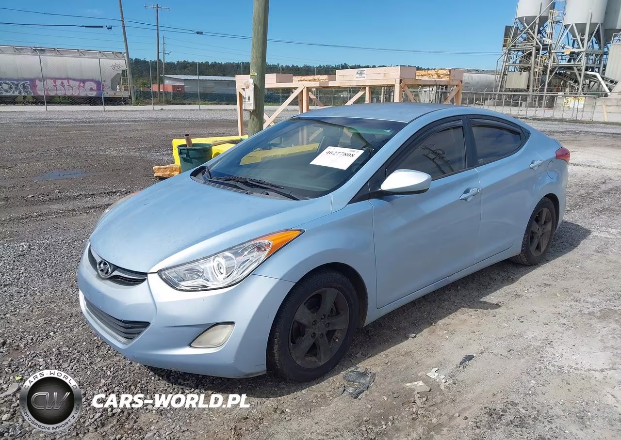 2012 Hyundai Elantra Gls (Ulsan Plant) VIN:KMHDH4AE1CU309058 - 2