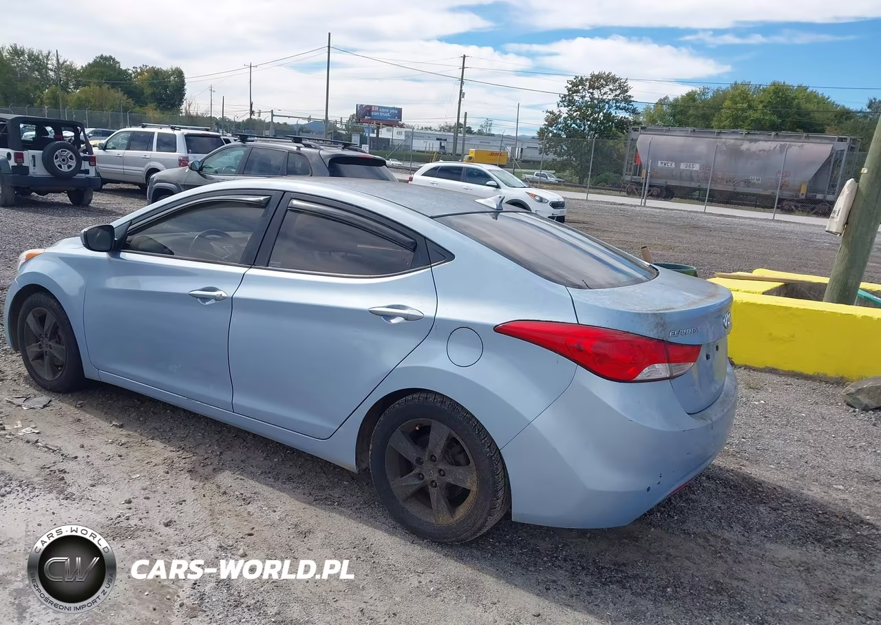 2012 Hyundai Elantra Gls (Ulsan Plant) VIN:KMHDH4AE1CU309058 - 3