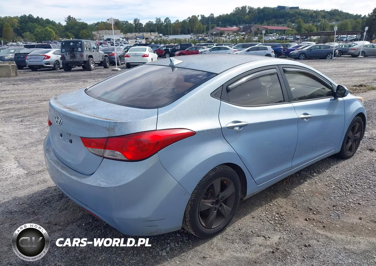 2012 Hyundai Elantra Gls (Ulsan Plant) VIN:KMHDH4AE1CU309058 - 4
