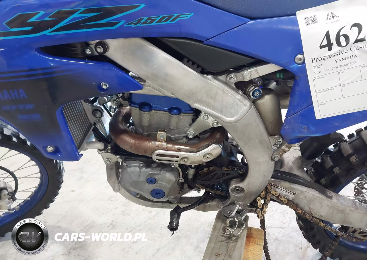 2024 Yamaha Yz450 F VIN:JYACJ34C7RA011306 - 9