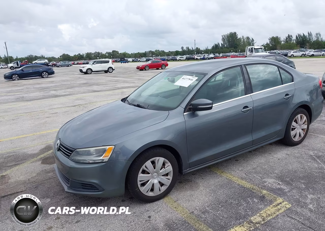 2013 Volkswagen Jetta 2.5L Se VIN:3VWDX7AJ1DM385436 - 2