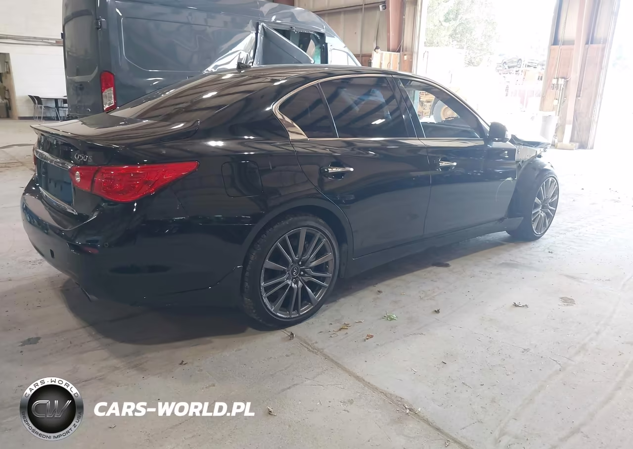 2016 Infiniti Q50 3.0T Red Sport 400 VIN:JN1FV7AR6GM451893 - 4