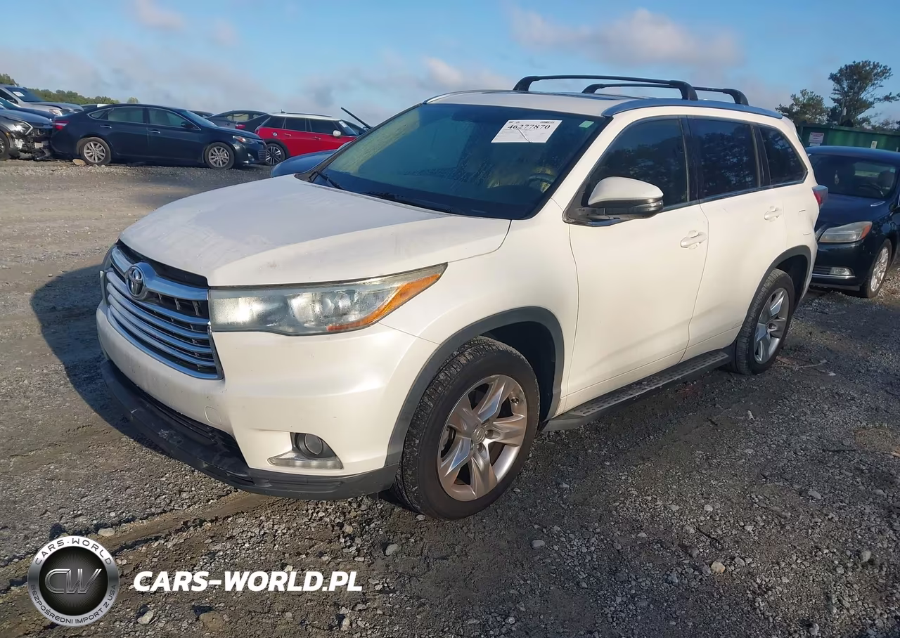 2015 Toyota Highlander Limited V6 VIN:5TDYKRFH8FS063190 - 2