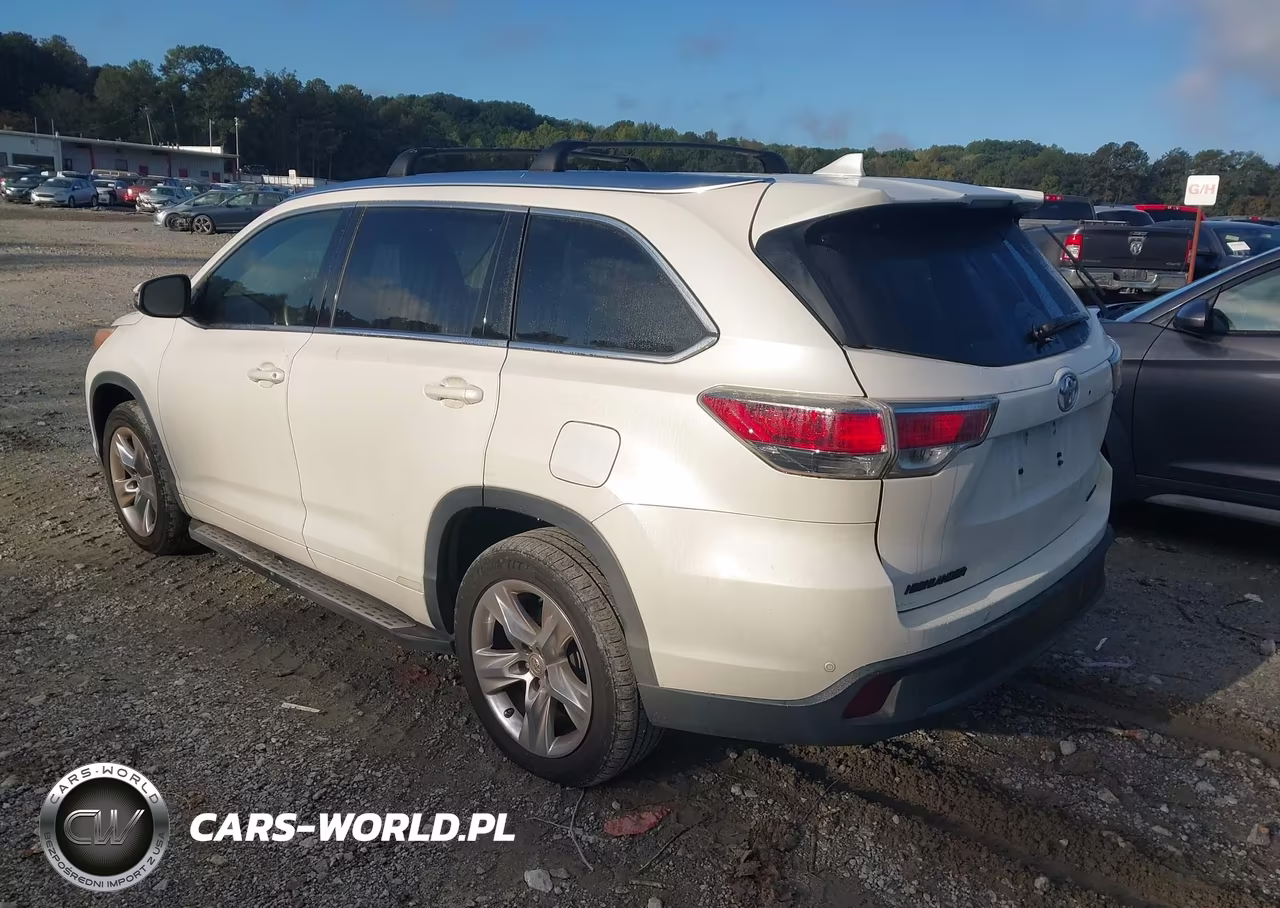 2015 Toyota Highlander Limited V6 VIN:5TDYKRFH8FS063190 - 3