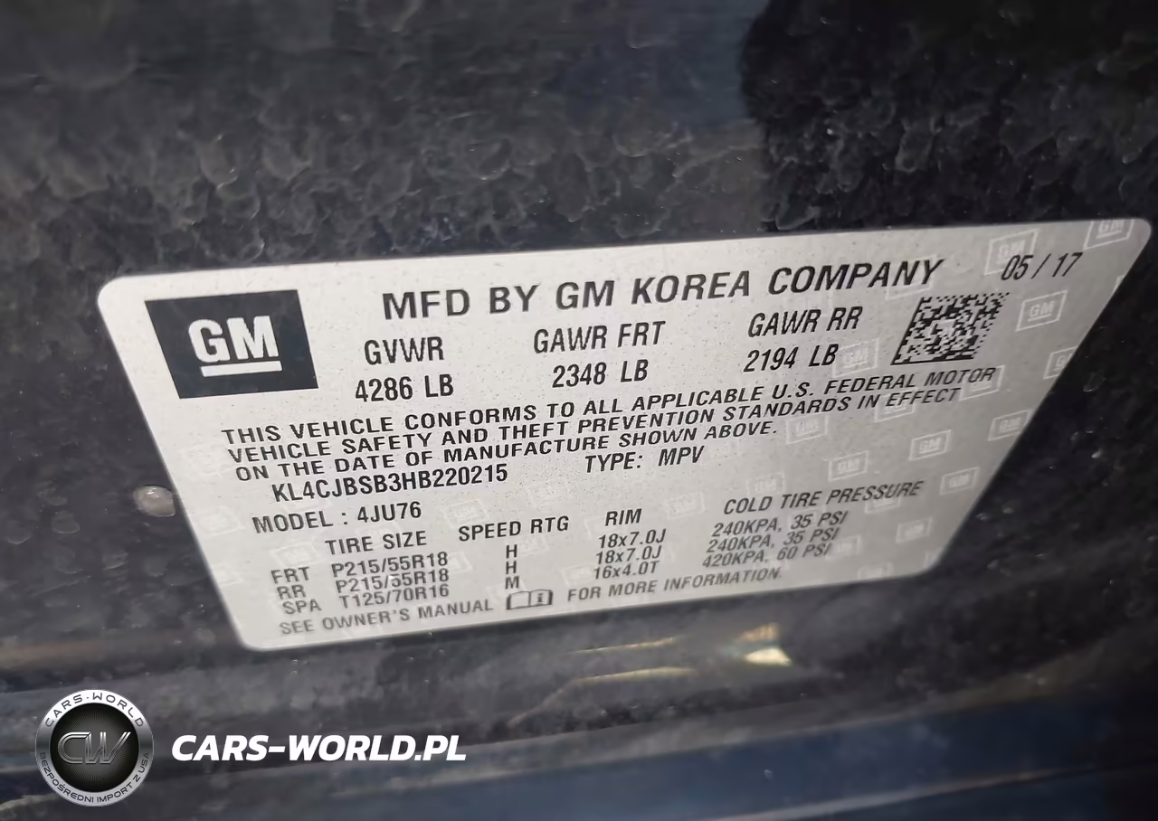 2017 Buick Encore Preferred Ii VIN:KL4CJBSB3HB220215 - 9