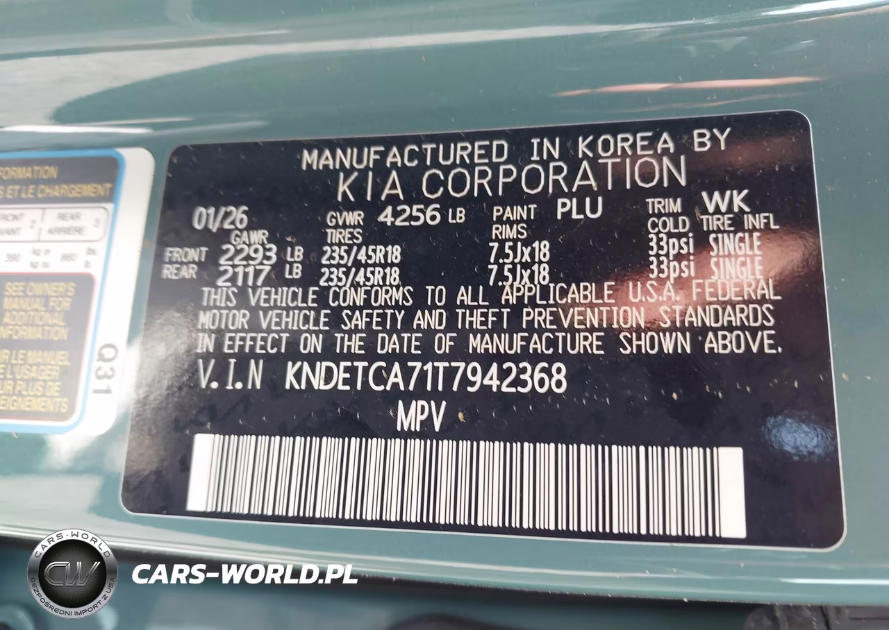 2026 Kia Seltos Sx VIN:KNDETCA71T7942368 - 9