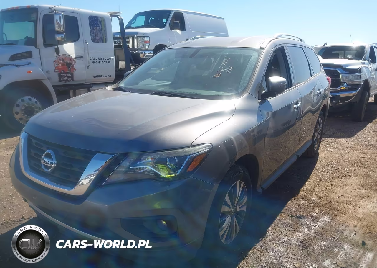 2019 Nissan Pathfinder Sv VIN:5N1DR2MN5KC644809 - 2