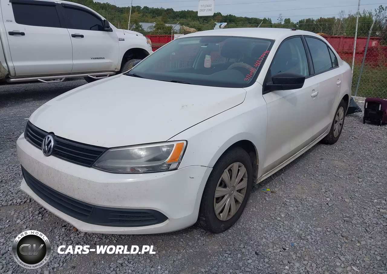 2012 Volkswagen Jetta 2.0L S VIN:3VW2K7AJ6CM371035 - 2