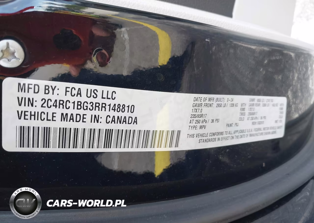 2024 Chrysler Pacifica Touring L VIN:2C4RC1BG3RR148810 - 9
