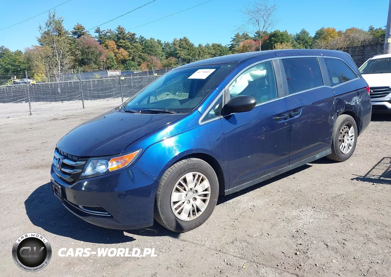 2014 Honda Odyssey Lx VIN:5FNRL5H26EB013068 - 2