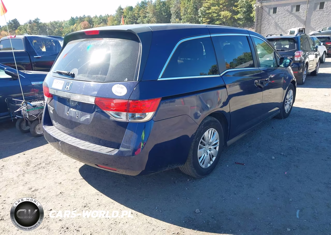 2014 Honda Odyssey Lx VIN:5FNRL5H26EB013068 - 4