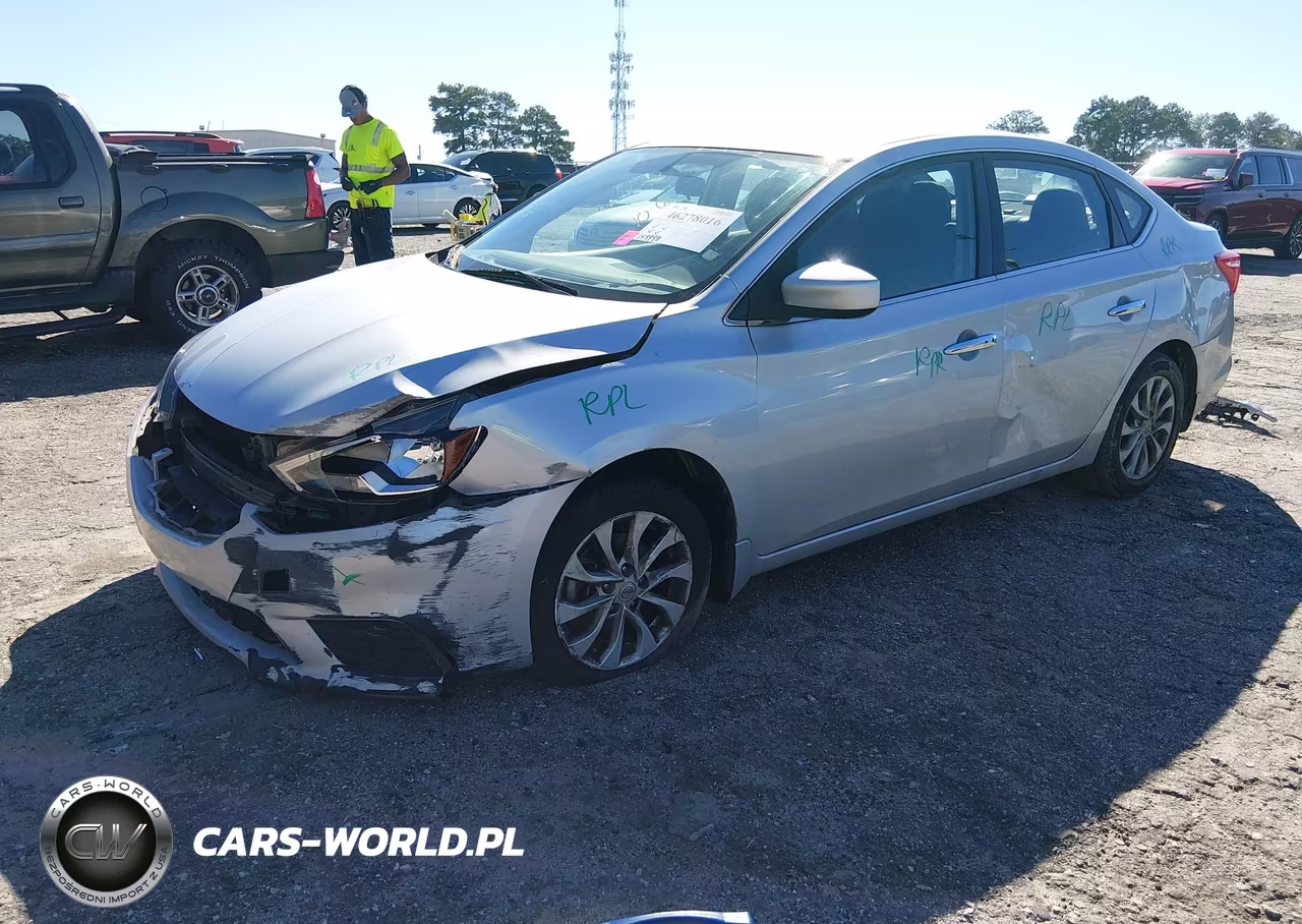 2018 Nissan Sentra Sv VIN:3N1AB7AP1JL639711 - 2
