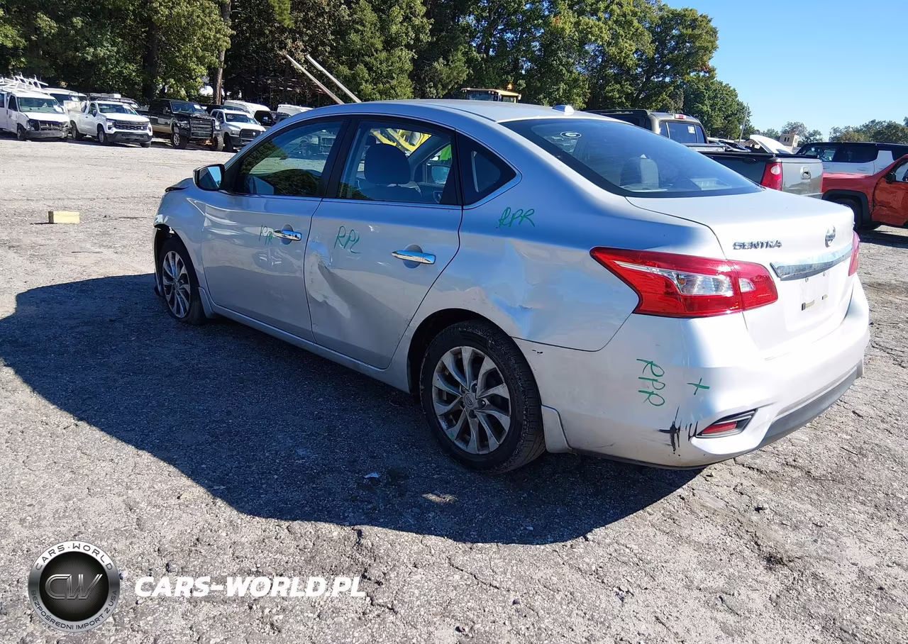 2018 Nissan Sentra Sv VIN:3N1AB7AP1JL639711 - 3