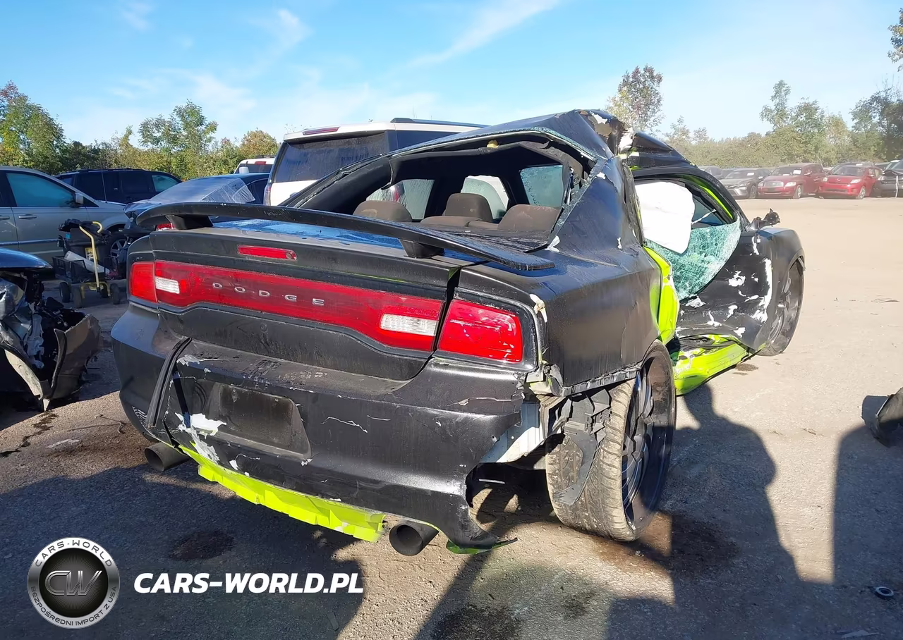 2014 Dodge Charger Police VIN:2C3CDXAT0EH350299 - 4