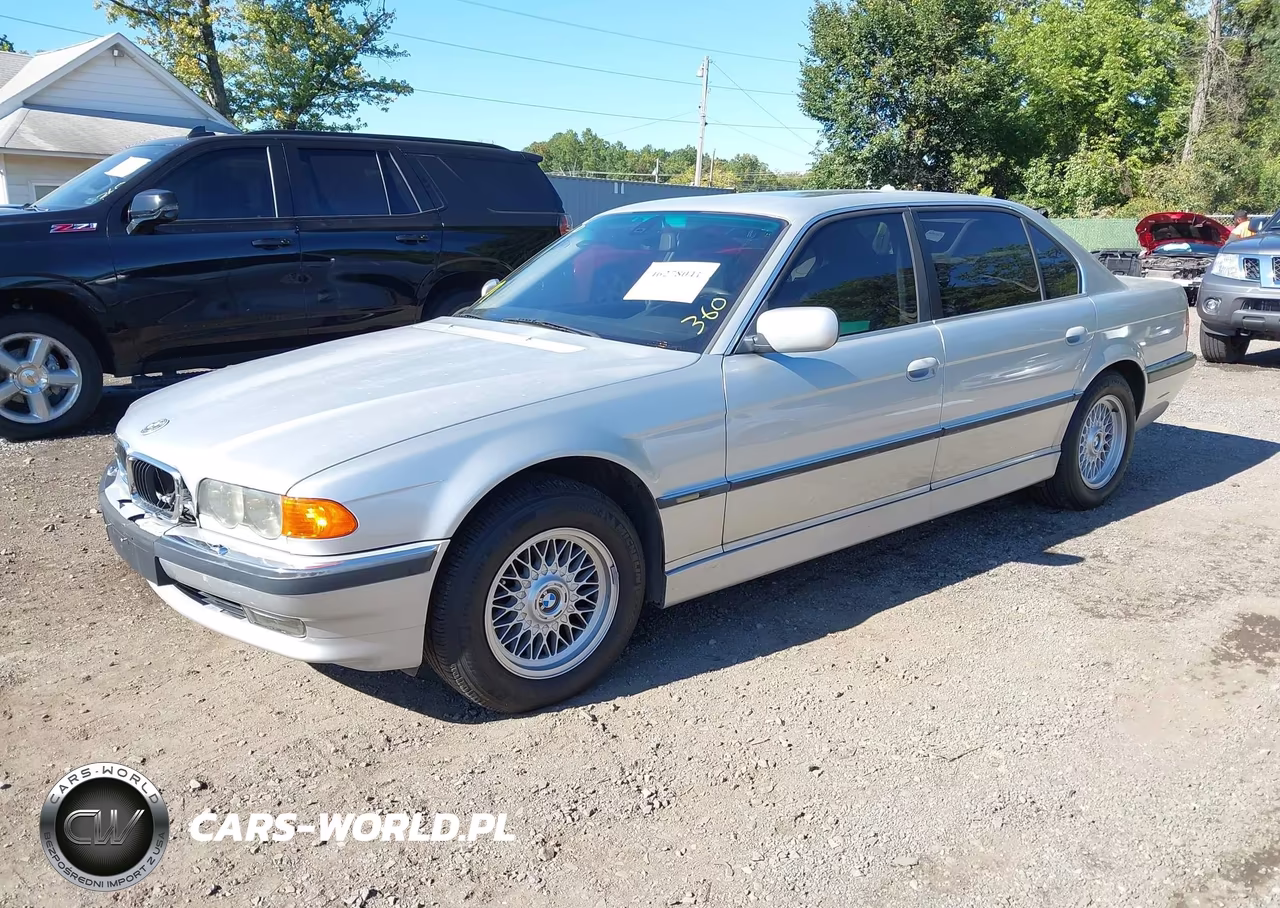 2001 BMW 740Il VIN:WBAGH83471DP22478 - 2