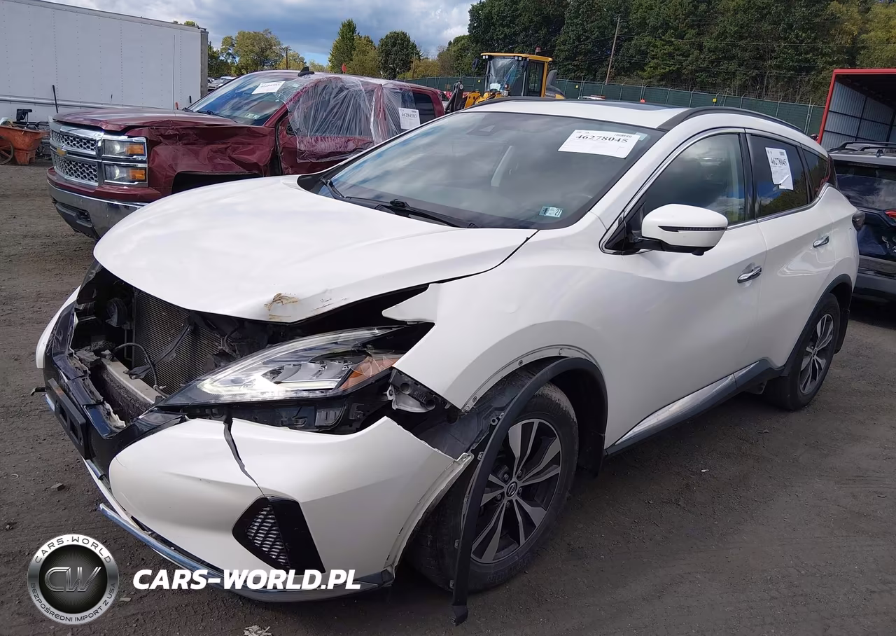 2020 Nissan Murano Sv Intelligent Awd VIN:5N1AZ2BS9LN101903 - 2