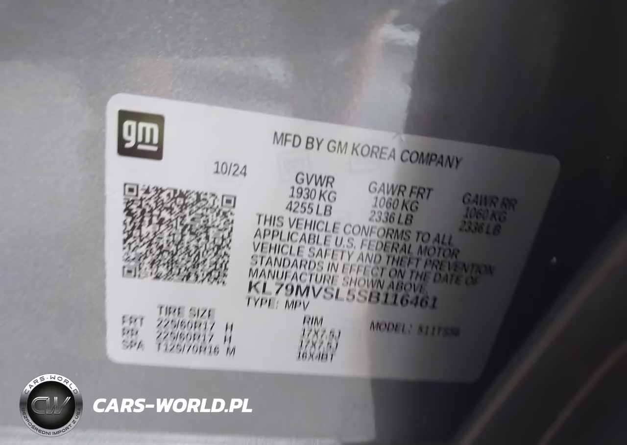 2025 Chevrolet Trailblazer Fwd Activ VIN:KL79MVSL5SB116461 - 9