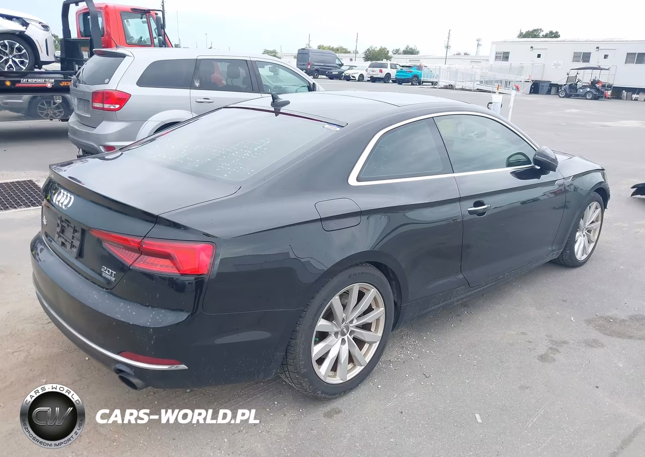 2018 Audi A5 2.0T Premium VIN:WAUNNAF57JA011232 - 4