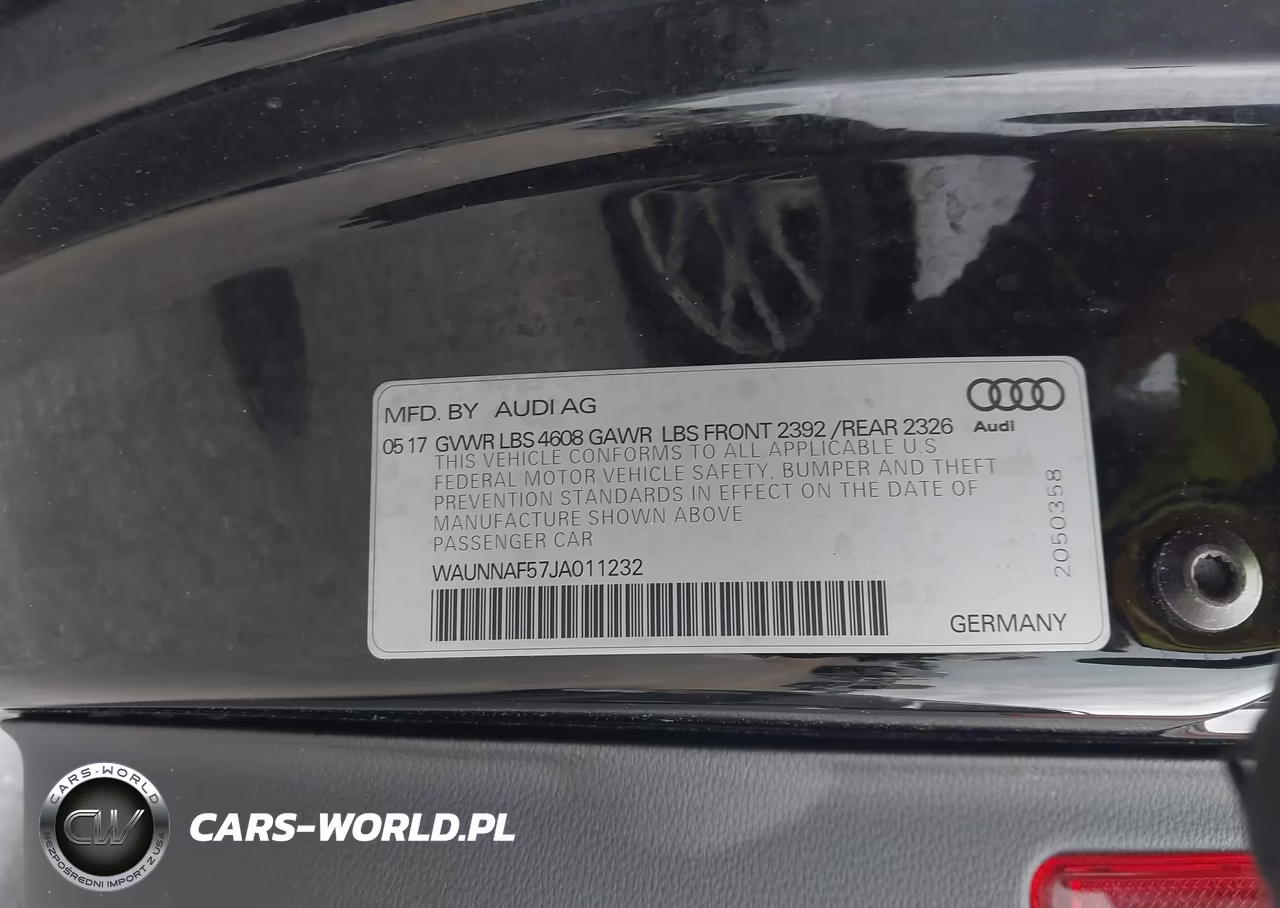 2018 Audi A5 2.0T Premium VIN:WAUNNAF57JA011232 - 9
