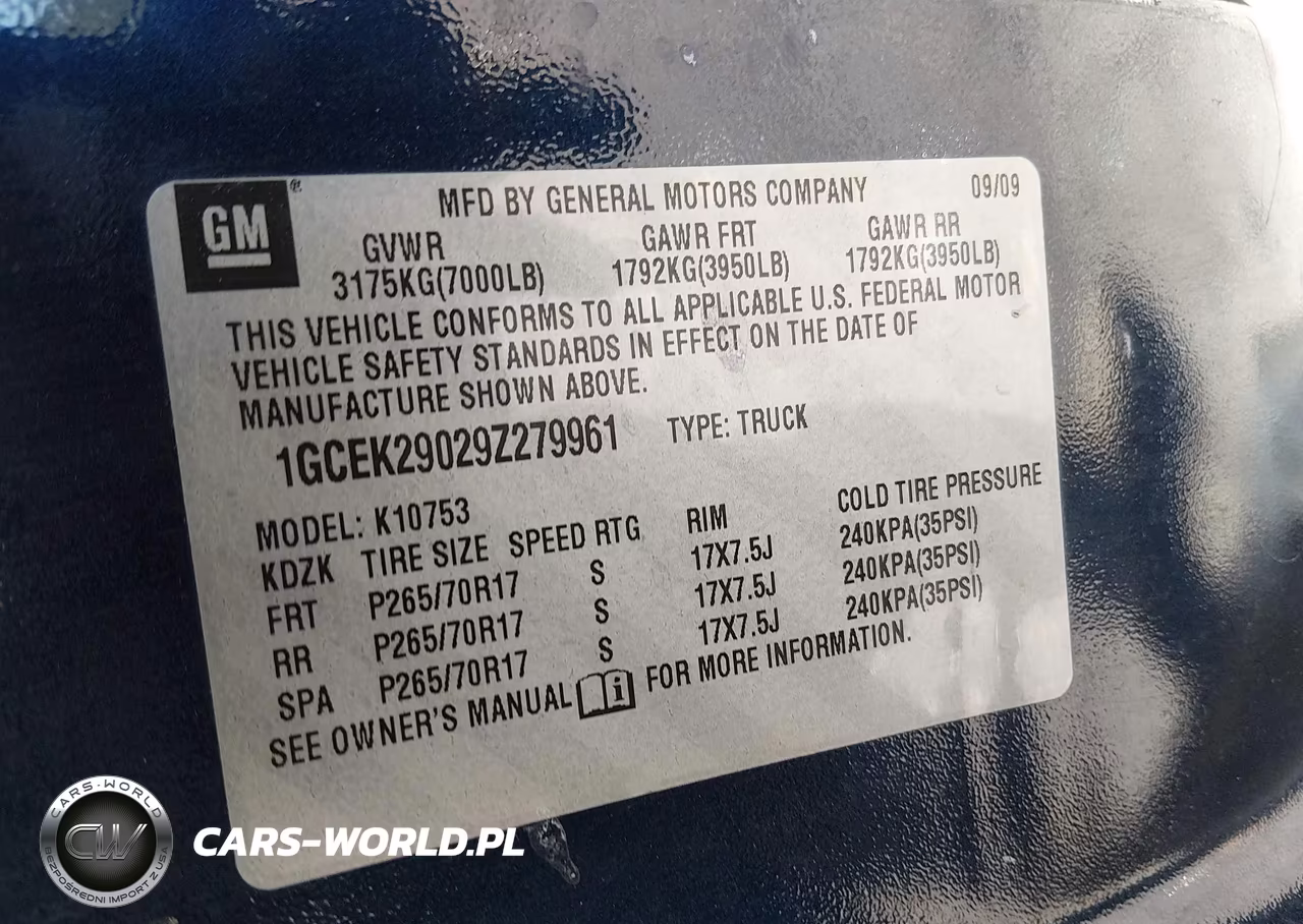 2009 Chevrolet Silverado 1500 Lt VIN:1GCEK29029Z279961 - 9