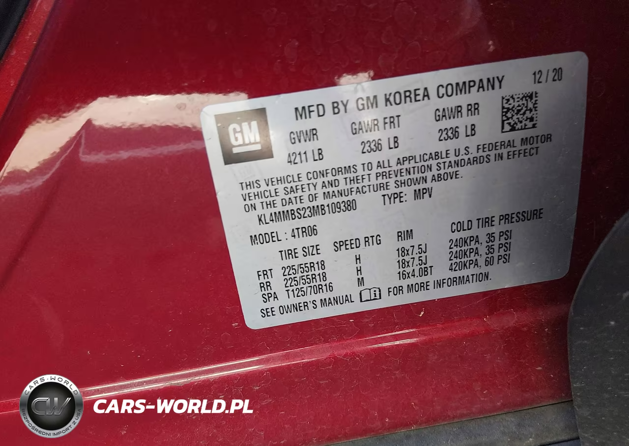 2021 Buick Encore Gx Fwd Preferred VIN:KL4MMBS23MB109380 - 9