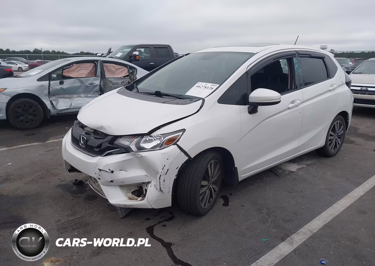 2015 Honda Fit Ex VIN:3HGGK5H81FM760204 - 2