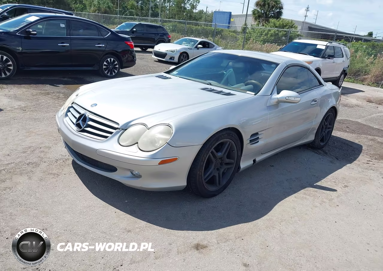 2003 Mercedes-Benz Sl 500 VIN:WDBSK75F43F058556 - 2